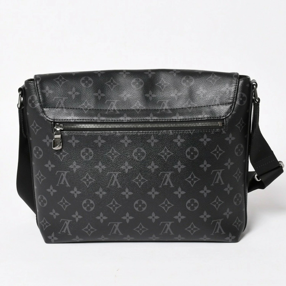 LOUIS VUITTON District Monogram Eclipse Black Shoulder Bag Black